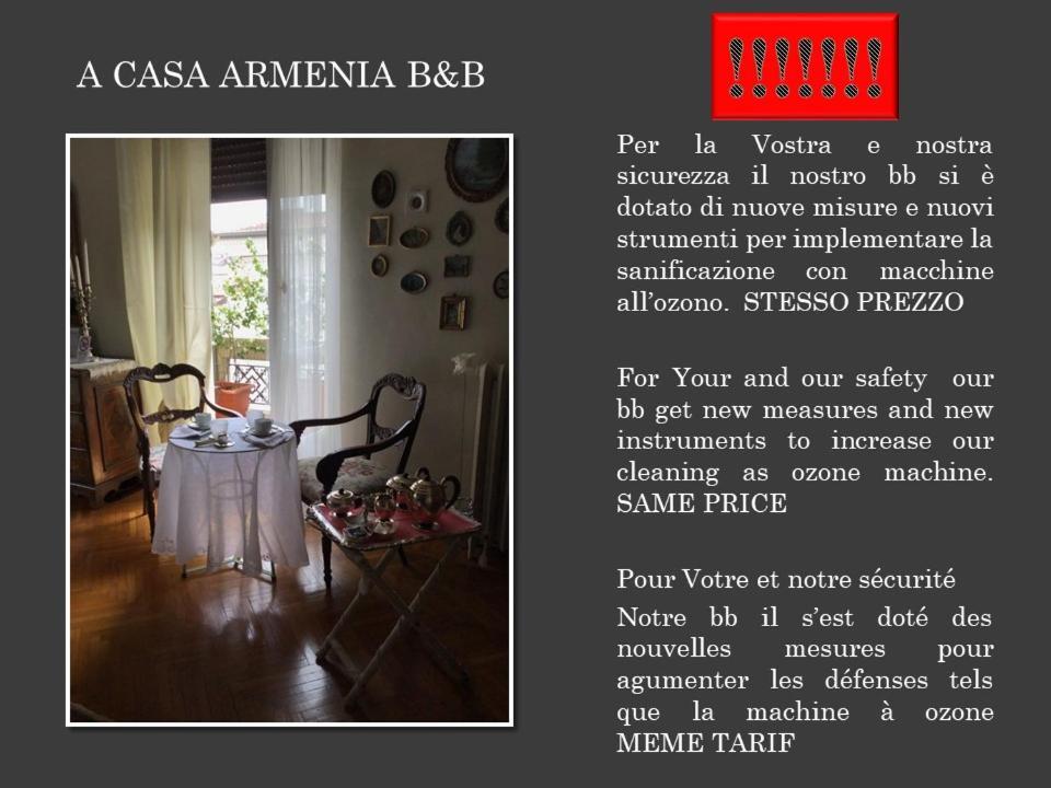 A Casa Armenia B&B Turyn Zewnętrze zdjęcie